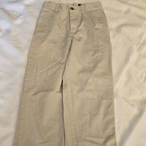 Boys Size 10 Slim Easy Fit Gap Beige Slacks